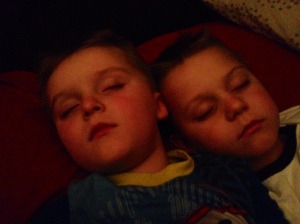 Simple Pleasures... Sleeping Boys :)